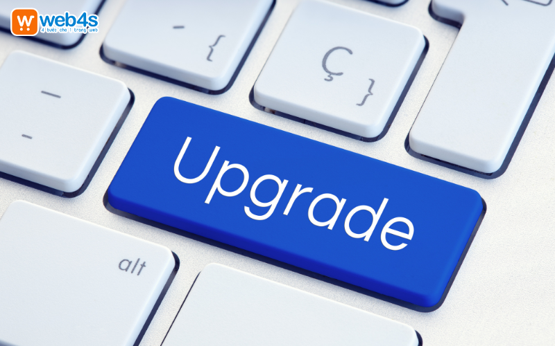 Website dễ dàng nâng cấp